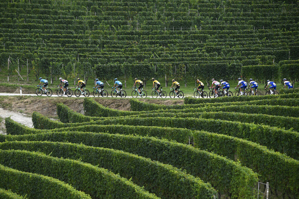 APTOPIX Italy Cycling Tour of Piedmont